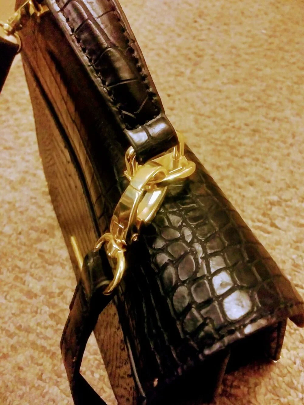 IMAN satchel with strap